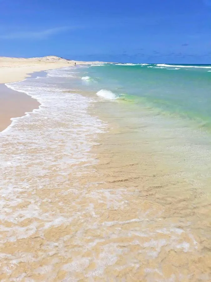 Beach House Agua Viva, Praia De Chaves, Boa Vista, Sal Rei, Cape Vert, 50Mt Spiaggia Rabil 0*,