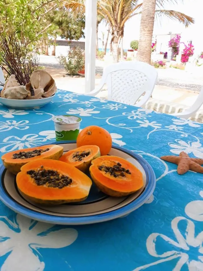 Vakantiehuis Beach House Agua Viva, Praia De Chaves, Boa Vista, Sal Rei, Cape Vert, 50Mt Spiaggia Rabil